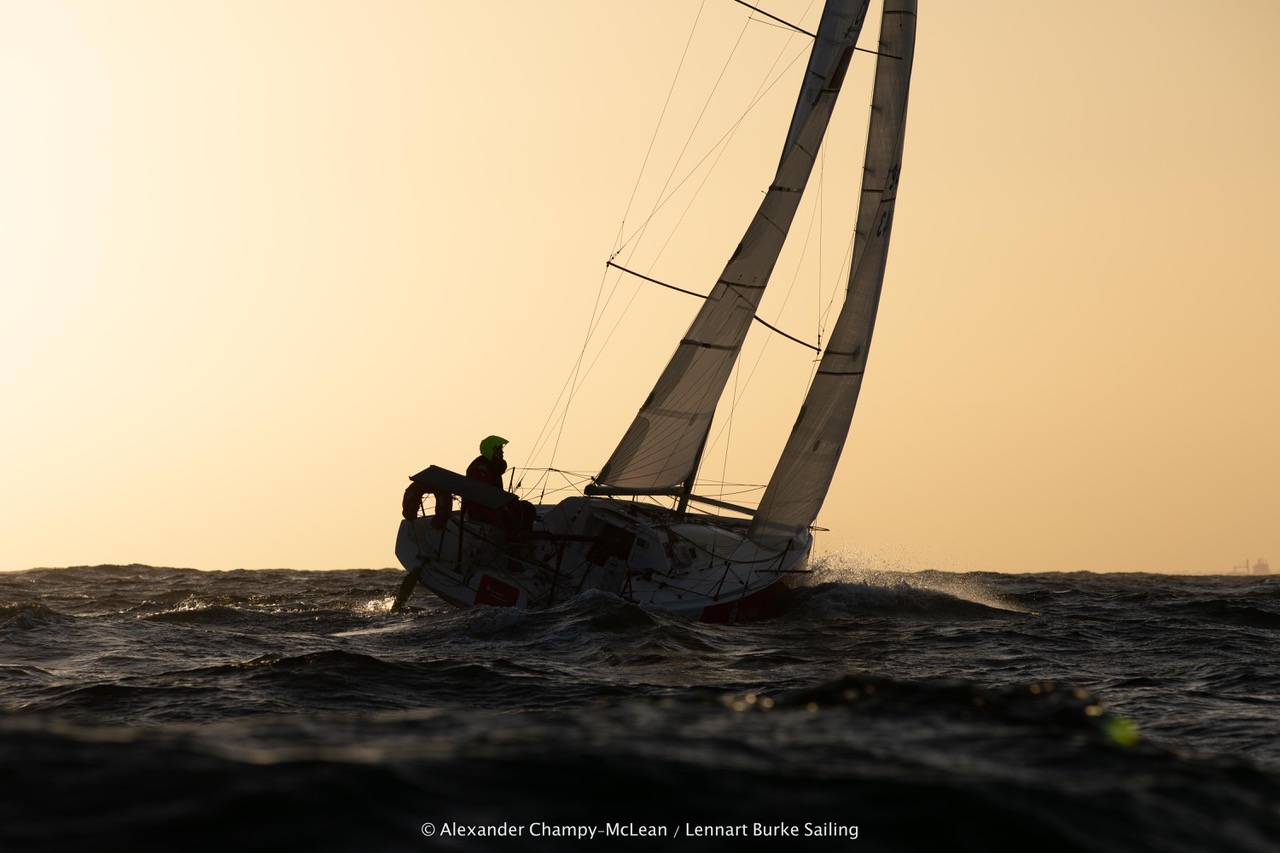 Lennart überführt die Vorpommern nach Douarnenez