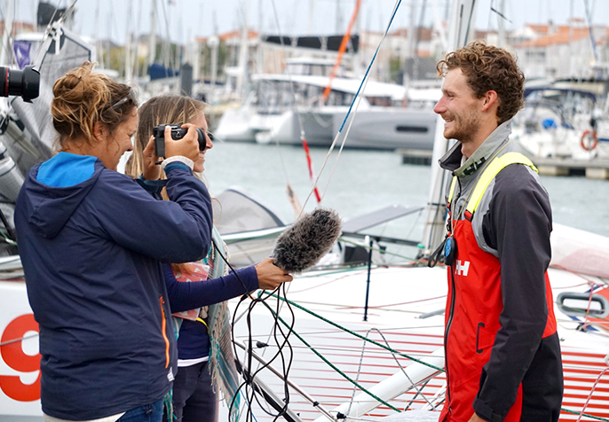 Lennart Burke SAS Morlaix 2020, Interview in Les Sable de'Olonne,