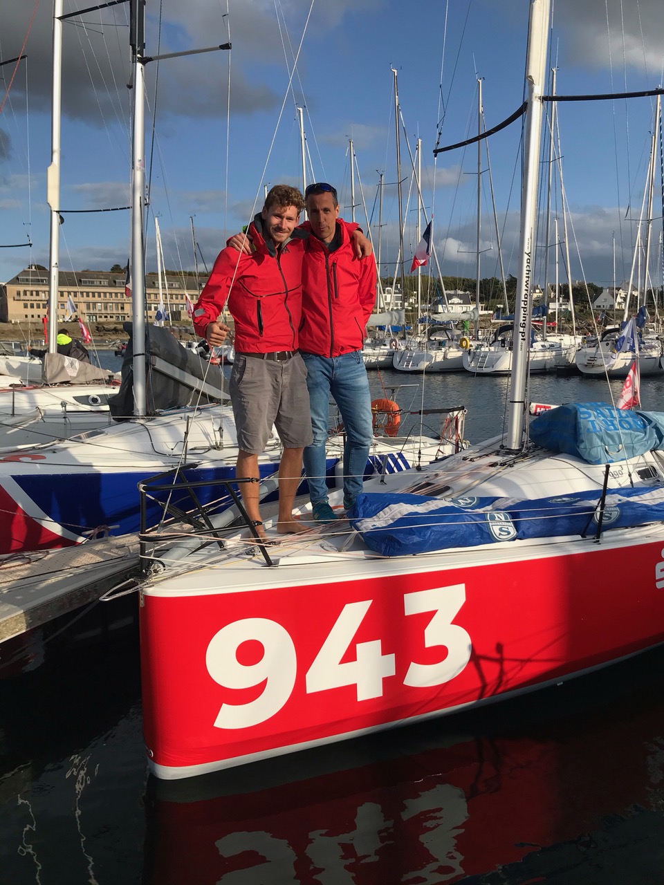 Oliver & Lennart beim Duo Concarneau