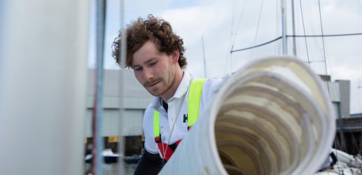 Gallery Lennart Burke an Bord der Vorpommern