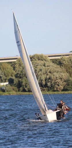 Melges Mittwochsregatta Stralsund Laika Segelkombinat Melges